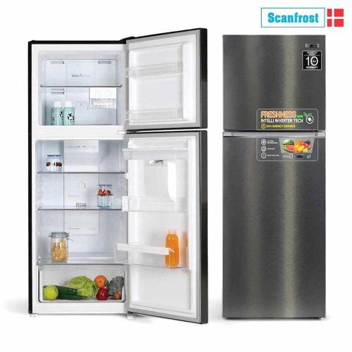 product_image_name-Scanfrost-Frost Free Shower Cooling Inverter Refrigerator - 435L-1