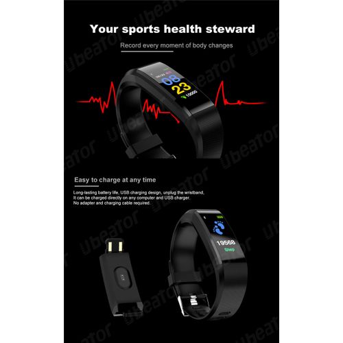 Bracelet sport android ios montre cardio - Meshago Niger