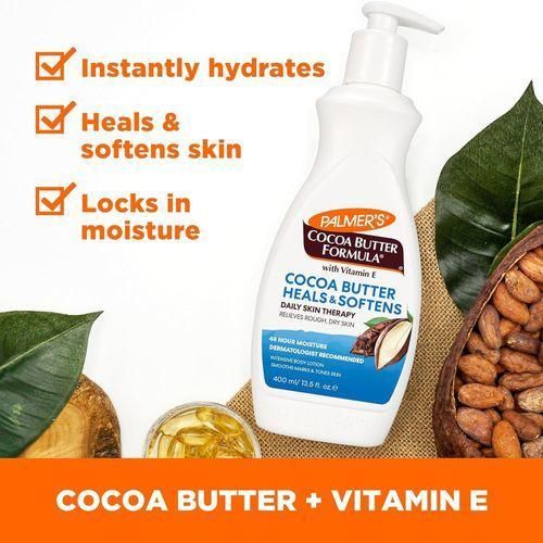 product_image_name-Generic-Share this product    Palmer’s Cocoa Butter Formula Daily Skin Therapy Cocoa Butter Lotion for Dry Skin, Hand and Body Moisturizer with Vitamin E, Pump Bottle, 400 ml-1 Piece.-2