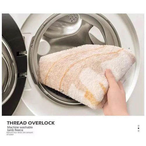 product_image_name-Generic-Anti-Slip Spiral Design Cashmere Anti Slip Rug- 120CM*120CM-6