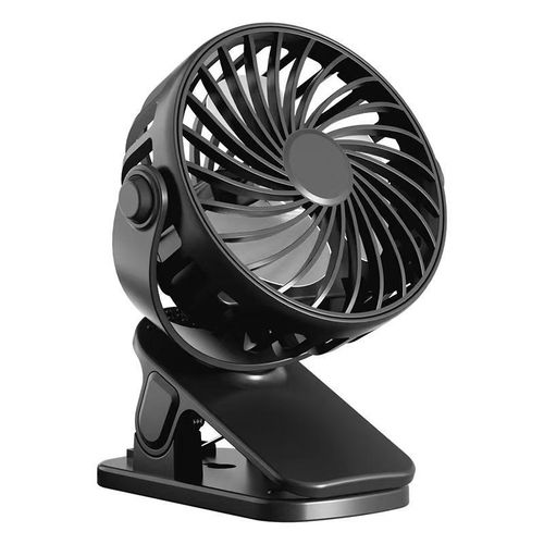 product_image_name-Generic-Portable Mini USB Rechargeable Hand Held Fan + Base-1