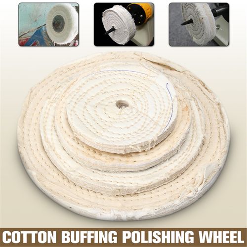 Cotton White Cloth Mop Wheel, Size: 8-10 Inch, For Polishing at Rs  160/piece in Ahmedabad