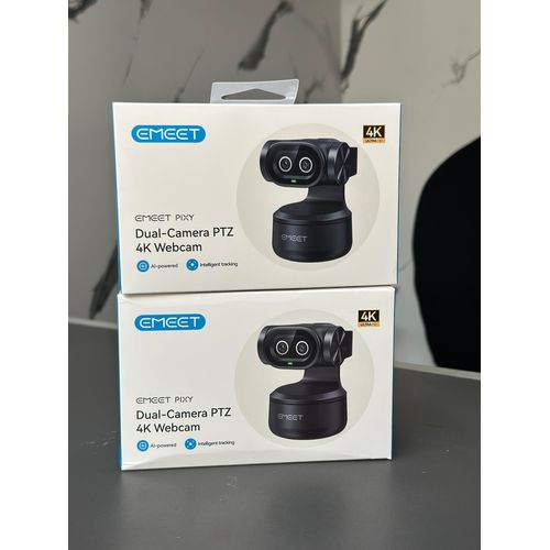 product_image_name-EMEET-Pixy 4K Ultra HD Webcam / Dual-Camera AI PTZ / Auto-Tracking, Gesture Control / 3-Mic Array-1