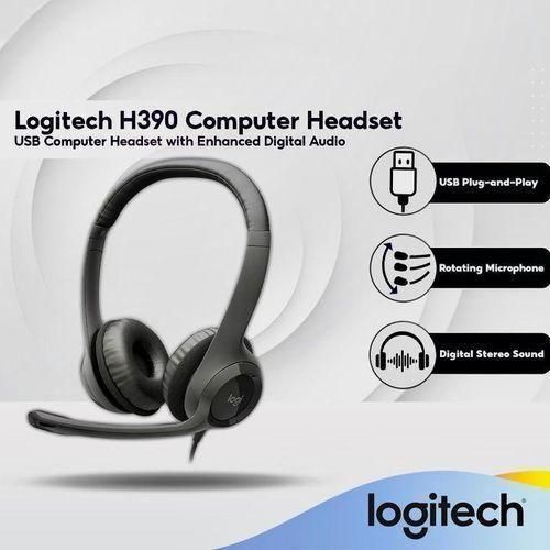 Logitech H390 USB Headset Noise-Canceling Microphone - image 3