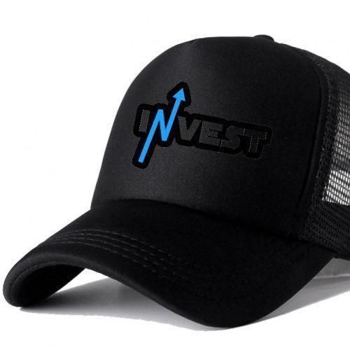 Fashion Cute Designer Face Cap - Black
