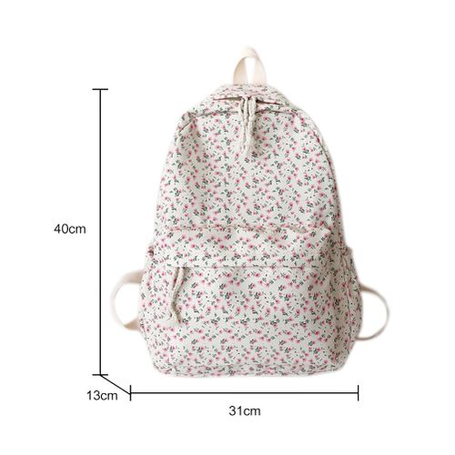 Nylon Female Student Small School Book Bags for Teen Girls Casual