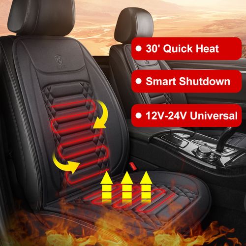 Heated Seat Cushion, 12V/24V Universal Car Heated Seat Cushion