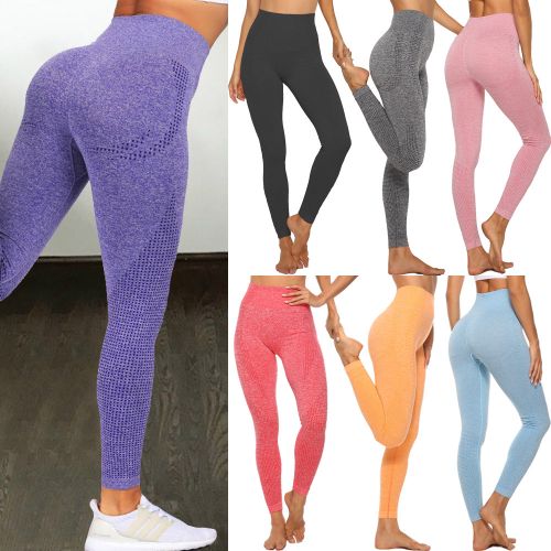 High Waist Seamless Leggings Push Up Leggings