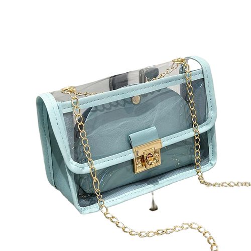 product_image_name-Bag Wizard-BKSR Korean-Style Transparent Jelly Bag BLUE-1