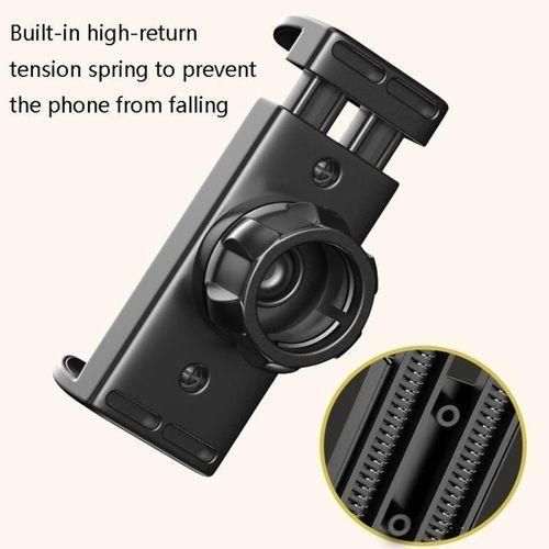 White Label Dual-Phone Desktop 6" LED Ring Light Stand - Black - image 3