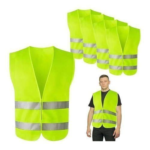 Generic Reflective jacket Safety Vest Fluorescent Green - image 2