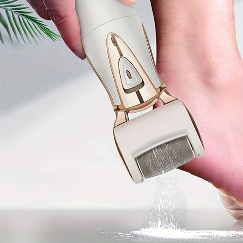Generic Electric callus remover, rechargeable foot exfoliating tool, comes with 1 replacement grinding heads. - image 4