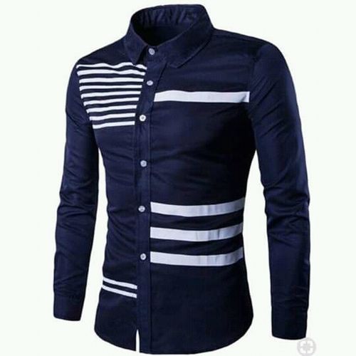 DesubClassic Dope Men Shirt- Blue And White | Jumia Nigeria