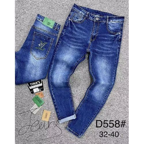 Fashion Real Denim Jean For Man-Blue