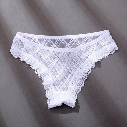 Sexy Cotton Low Rise Panties G Sring Hollow Lace Breathable Briefs