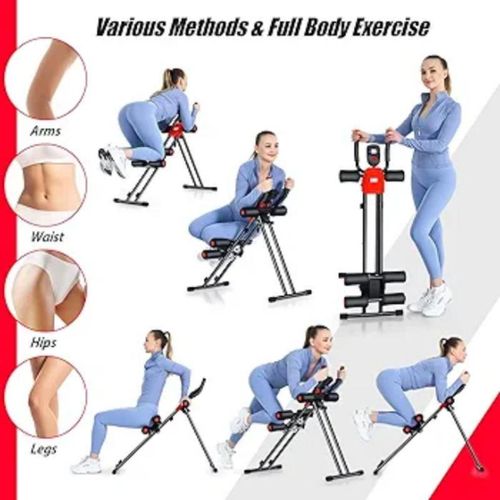 product_image_name-Generic-Ab Workout Machine Foldable Abdominal Trainer Home Gym Strength Training Ab Cruncher-2