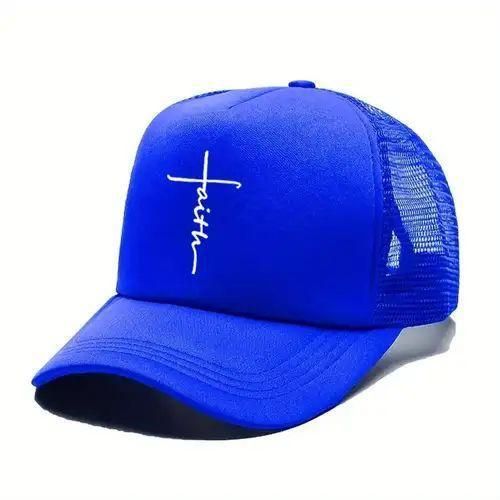 Fashion QUALITY BASEBALL BLUE CAP WITH DESIGN