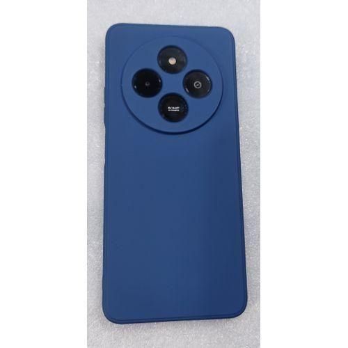 Generic Silicon Back Case For REDMi 14c - Blue