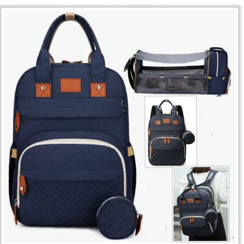 Stylish Waxed Canvas Diaper Bag Backpack | Mayko Bags