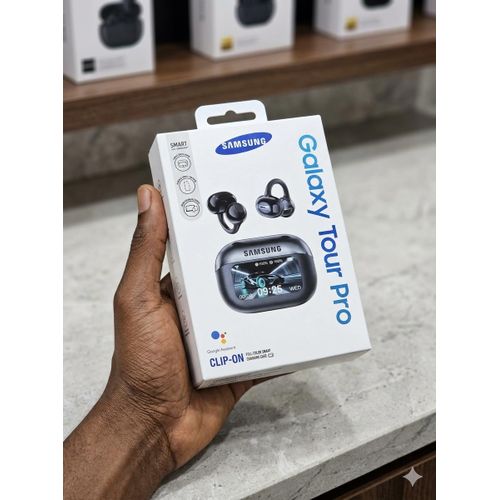 Generic  Wireless Bluetooth Earbuds With Smart Touchscreen Charging Case & Earhooks - image 3