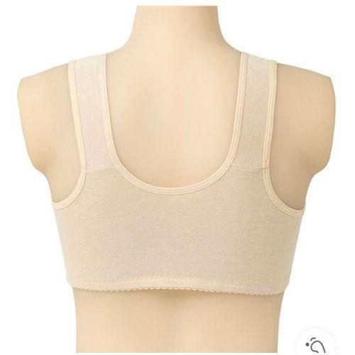 ONIBENZ Comfort Cotton Front Closure Bra Unpadded Full Coverage Easy Wear Floral Sleep Bralette. - image 4