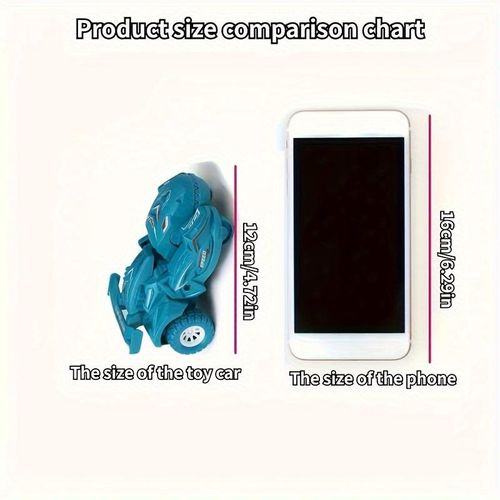 product_image_name-Digabi-2-in-1 Automatic Transforming Dinosaur Car Toy - Robot Mode with Moving Wheels, Interactive Toy for 3-5 Years Boys & Girls, Dino Lover Gift for Birthday and Christmas, Compatible with Major Toys (Light Blue)-4