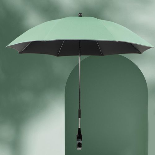 Generic Pram Sun Shade Umbrella Universal Pram Umbrella For Green