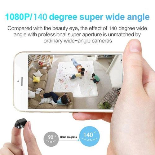 Generic Mini Surveillance WiFi Camera With Night Vision And Motion Detection - image 2