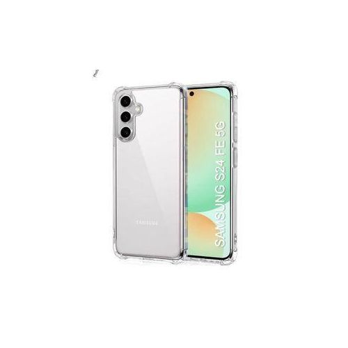Samsung Galaxy S24 Fe Sleek Diaphanous Transparent Edge Protective Back Case