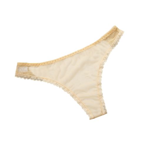 women thong ultra-thin mesh sheer panties