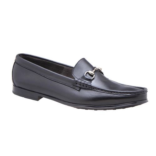 LEATHER LOAFERS - Black