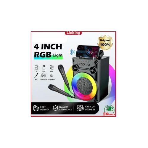 product_image_name-Generic-Sing-e ZQS1455 Multimedia Wireless Bluetooth Speaker + Radio Supports Microphone-6