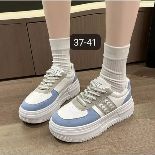 product_image_name-Fashion-Pure White/blue Sneakers-1