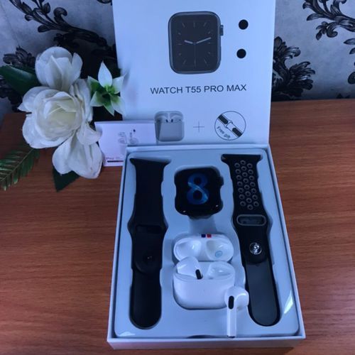T55 SMART WATCH T55 PRO MAX SERIES 8 SMART WRISTWATCH FOR IPHONE AND