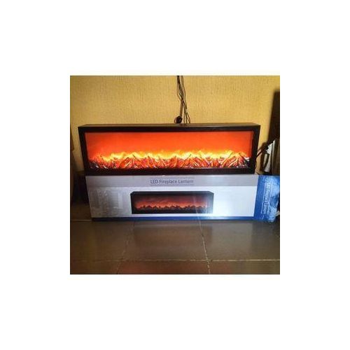 Generic 100cm Multiple colours LED RGB Fireplace Lantern TV Console Decorative Flame Light with plastic glass and Remote control.1 - image 2