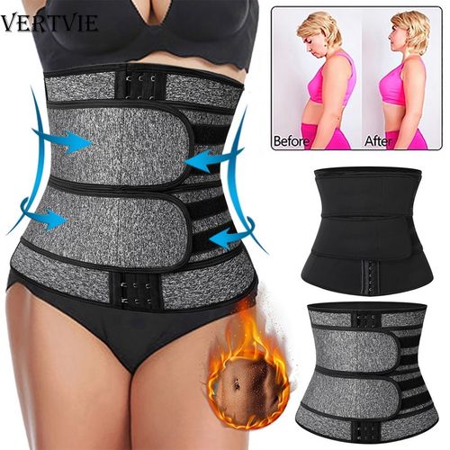 Generic VERTVIE Neoprene Sauna Waist Trainer Corset SweatBelt Women