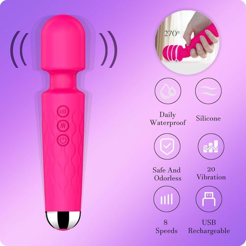 product_image_name-Generic-20 Modes Powerful Wand Vibrator for Women-1
