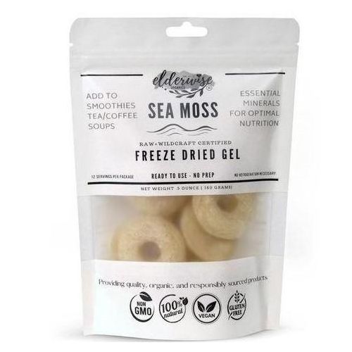product_image_name-Elderwise-Sea Moss Gel Freeze Dried .5oz 180grams 12Pcs-1