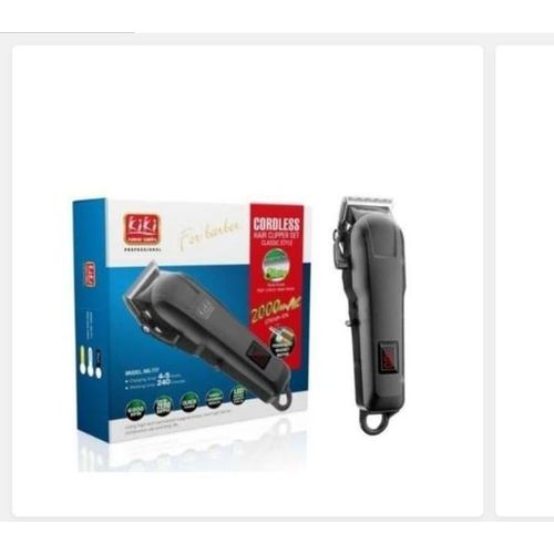 Generic Quality Cordless KiKi New Cain Authentic Rechargeable Hair Clipper with Led Battery