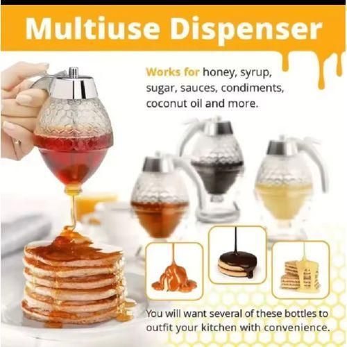 Generic Multiuse Non-drip Honey Dispenser Jar