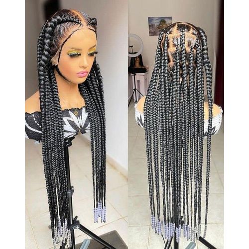 product_image_name-Fashion 21-Beautiful luxury braided wig with bangs -1