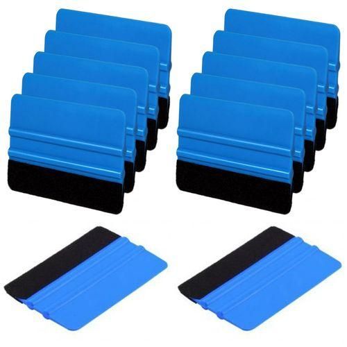 Generic Car Film Decal Scraper Set 12pcs Felt Squeegee Carbon Fiber Window  Ice