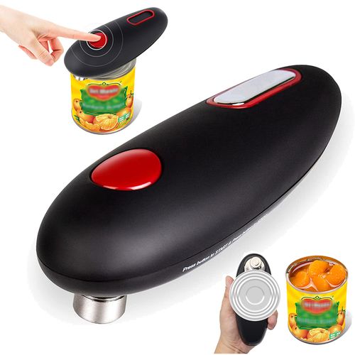 1pc Electric Can Opener, Automatic Can Opener Smooth Edge