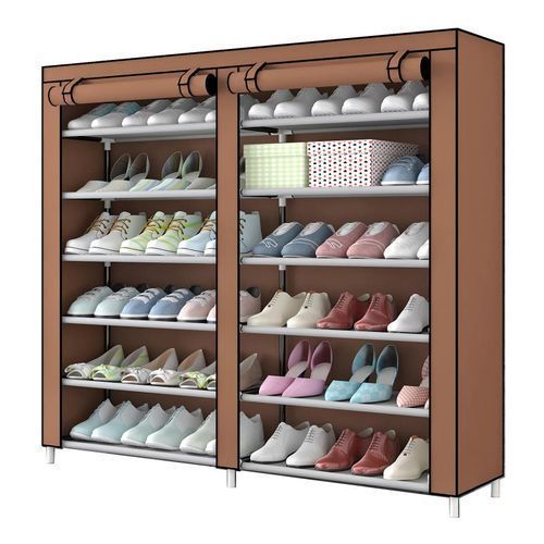 Generic Double Face Shoe Rack Fabric Cover For 36 Pairs Jumia