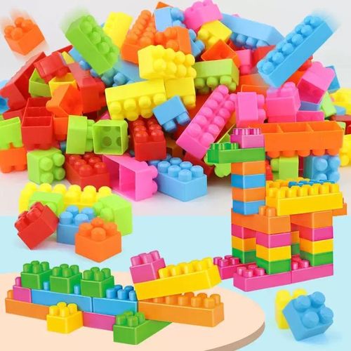 product_image_name-Generic-150 PCS LEGO BRICKS LARGE STACKING BUILDING BRICKS TOY FOR KIDS EDUCATIONAL AND FUN-1