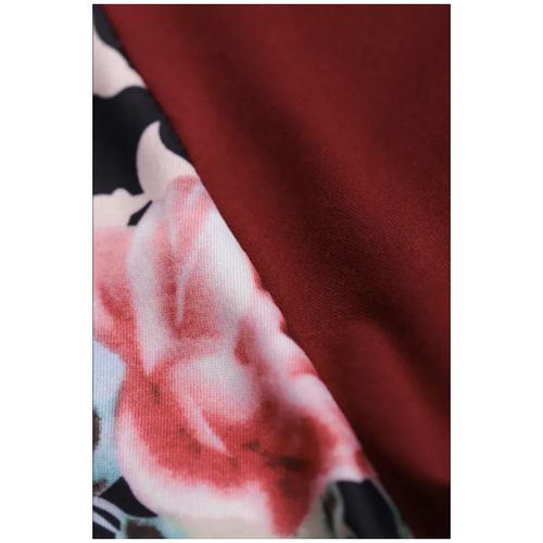 product_image_name-Fashion-Mfed Red Striped Floral Long Sleeve Top-8