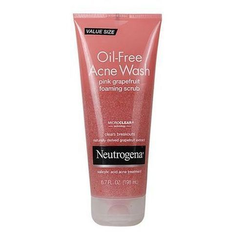 product_image_name-Neutrogena-Oil-Free Acne Wash Pink Grapefruit Foaming Scrub(198mL)::-1