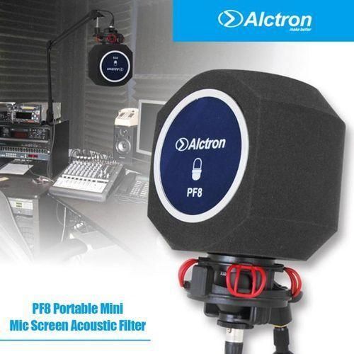 Generic Alctron PF8 Simple Studio Mic Screen Acoustic Filter Desktop Recording Microphone Noise Reduction Wind Screen - image 2