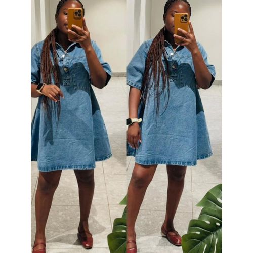 product_image_name-Fashion-Denim dress -1