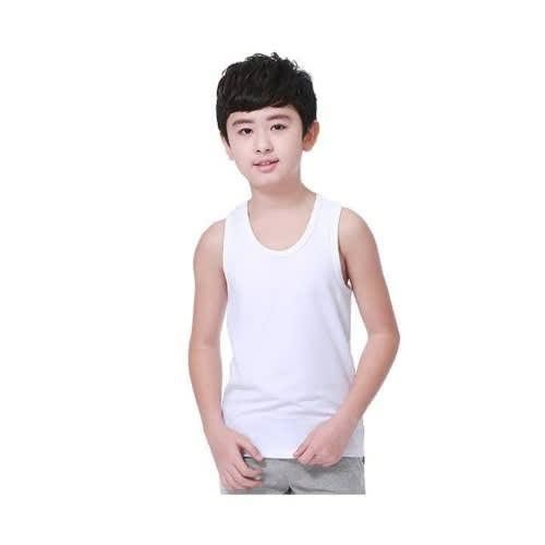 product_image_name-Fashion-Boys White Cotton Singletunderwear - 3 In 1 Pack-1